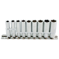 Laser AF Deep Socket Set 1/4"D 9pc 5692