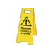 Scan Caution Cleaning In Progress - Heavy Duty 'A' Board Scan - Town Tools