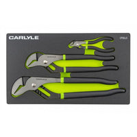 Carlyle Tools 3Pc Water Pump Plier Set