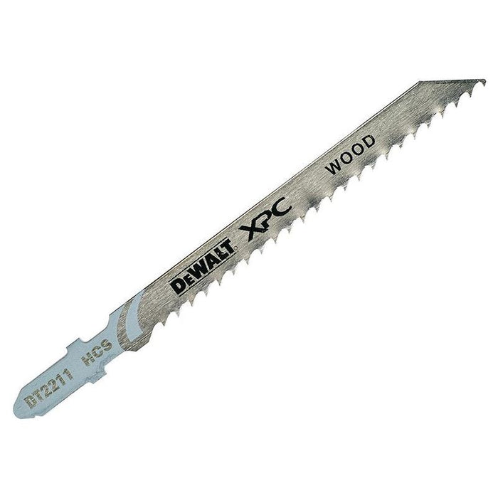 Dewalt Power Tools XPC HCS Wood Jigsaw Blades Pack of 5 T111C DeWALT Power Tools - Town Tools