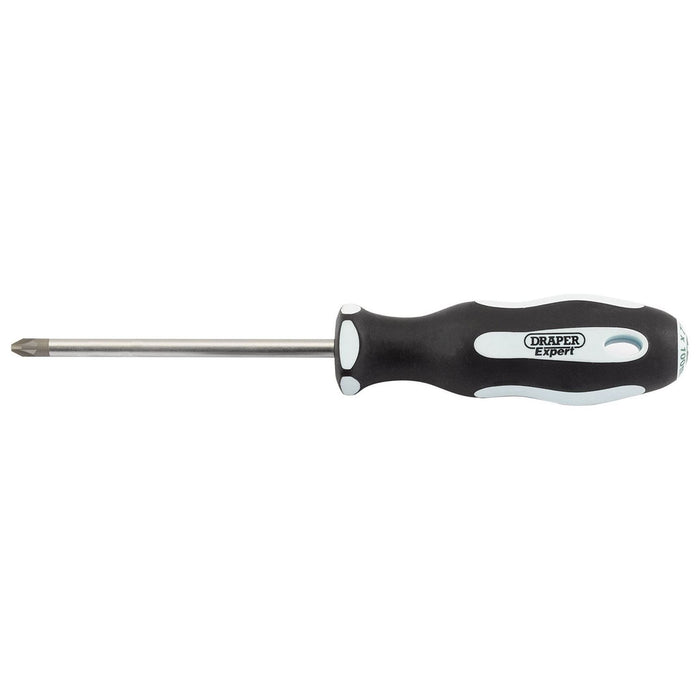 Draper PZ TYPE Soft Grip Screwdriver, No.2 x 100mm 34999 Draper - Town Tools 