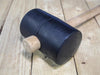 Faithfull FSC Black Rubber Mallet 40oz Faithfull - Town Tools