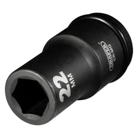 Draper Draper Hi-TORQ Deep Impact Socket, 3/4" Sq. Dr., 22mm