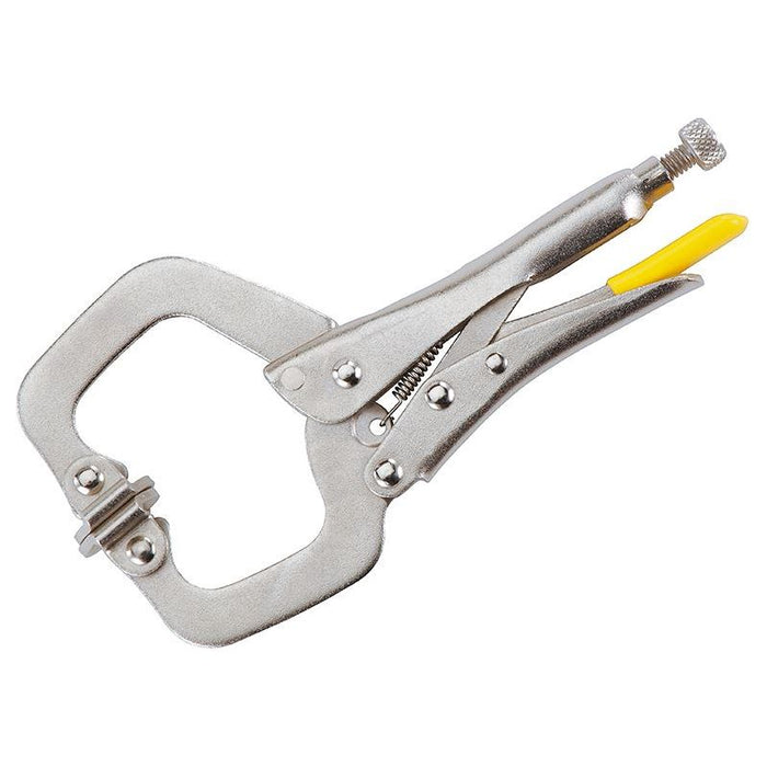 Stanley® Hand Tools Locking C-Clamp with Swivel Tips 170mm STANLEY® Hand Tools - Town Tools