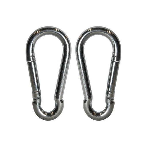 Faithfull Fire Brigade Snap Hook 8mm Zinc Plated (Pack 2) Faithfull - Town Tools