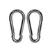 Faithfull Fire Brigade Snap Hook 8mm Zinc Plated (Pack 2) Faithfull - Town Tools