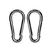Faithfull Fire Brigade Snap Hook 8mm Zinc Plated (Pack 2) Faithfull - Town Tools