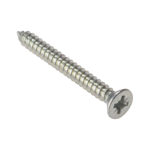 Forgefix Self-Tapping Screw Pozi Compatible CSK ZP 1.1/4in x 8 Box 200 ForgeFix - Town Tools
