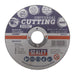 Sealey Multipurpose Cutting Disc115 x 1.6mm22.2mm Bore PTC/115MC Sealey - Town Tools 