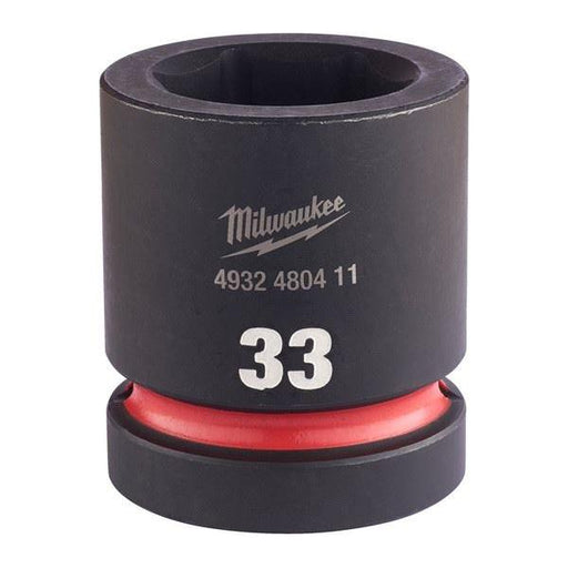 Milwaukee 33mm 1 Impact Socket Std-1Pc New 4932480411 Milwaukee - Town Tools 