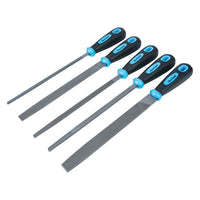 Bluespot Tools Soft Grip Handled File Set, 5 Piece