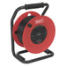 Sealey Cable Reel 50m 4 x 230V 1.5mmï Heavy-Duty Thermal Trip CR50/1.5 Sealey - Town Tools 