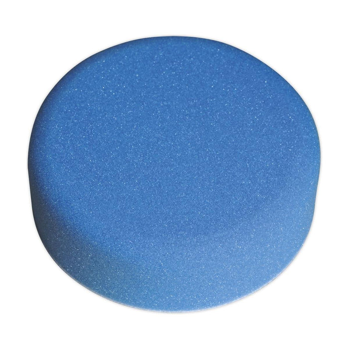 Sealey Buffing & Polishing Foam Head Hook-and-Loop150 x 50mm Blue/Medium Sealey - Town Tools 