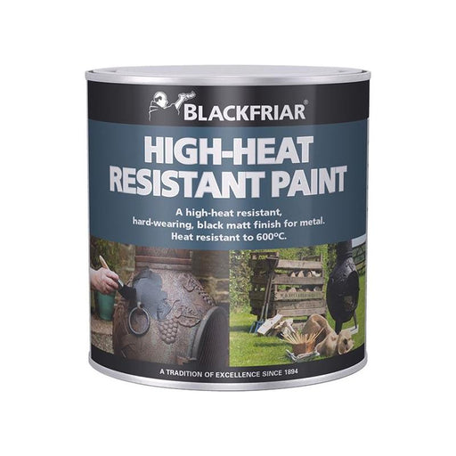 Blackfriar High-Heat Resistant Paint Black 250ml Blackfriar - Town Tools
