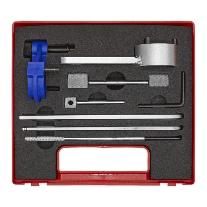 Sealey Diesel Engine Timing Tool Kit for VAG 1.4D 1.6D 2.0D Common Rail Belt Dri Sealey - Town Tools 