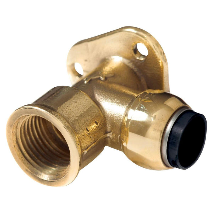 Sealey Wingback Elbow22mm x 3/4"BSP Brass (SharkBiteï) SBA22BWE Sealey - Town Tools 