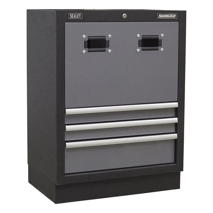 Sealey Modular Storage System Combo Stainless Steel Worktop APMSSTACK14SS Sealey - Town Tools 