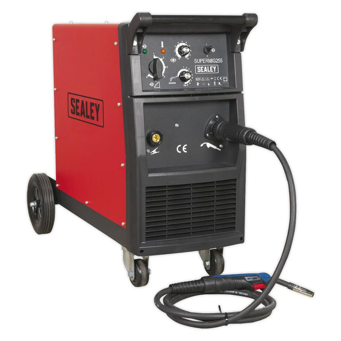 Sealey Professional MIG Welder 250A 230V with Binzelï Euro Torch SUPERMIG255