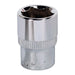 Sealey WallDrive Socket 14mm 3/8"Sq Drive Fully Polished SP3814 Sealey - Town Tools 