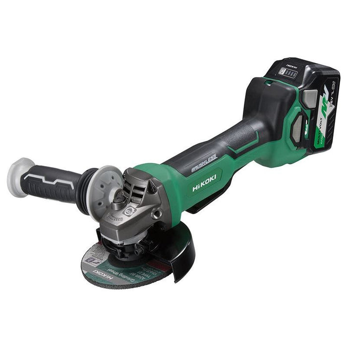 Hikoki G3613DB Multi-Volt Brushless Grinder 125mm 36V 2 x 2.5Ah Li-ion HiKOKI - Town Tools