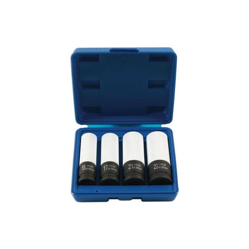 Laser Special Size Wheel Nut Socket Set 1/2"D 7752 Laser - Town Tools 