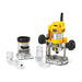 Dewalt Power Tools D26204K 1/4in Premium Plunge & Fixed Base Combi Router 900W 240V DeWALT Power Tools - Town Tools