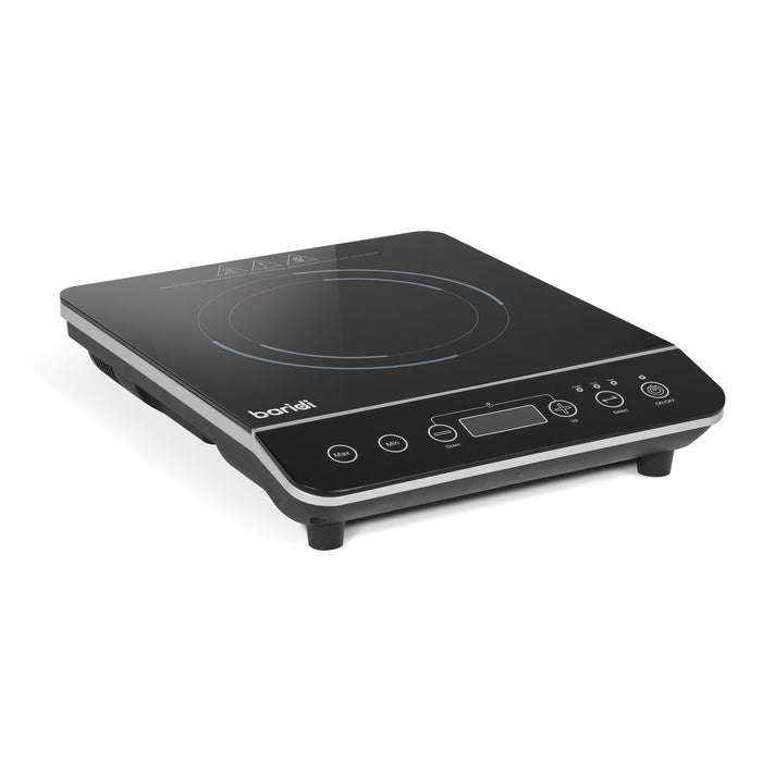 Baridi Portable Induction Hob with 1 Cooking Zone 29 x 35.5 x 7cm - Black