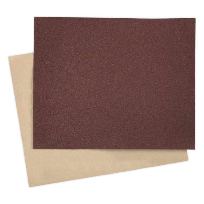 Sealey Production Paper 230 x 280mm 60Grit Pack of 25 PP232860