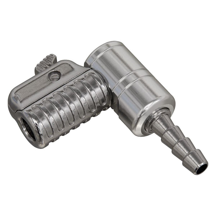 Sealey 90 Angled Swivel Tyre Inflator Clip-On Connector 6mm Bore PCL6AT Sealey - Town Tools 