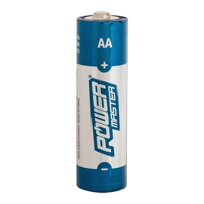 Powermaster AA Super Alkaline Battery LR6 4pk 4pk PowerMaster - Town Tools 