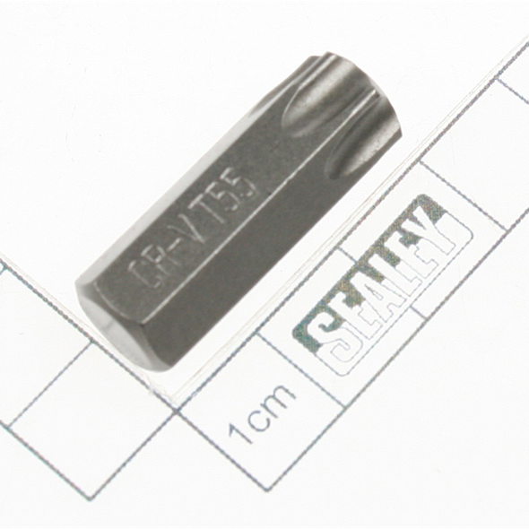 Sealey Trx-star security bit tt55, 30mm short