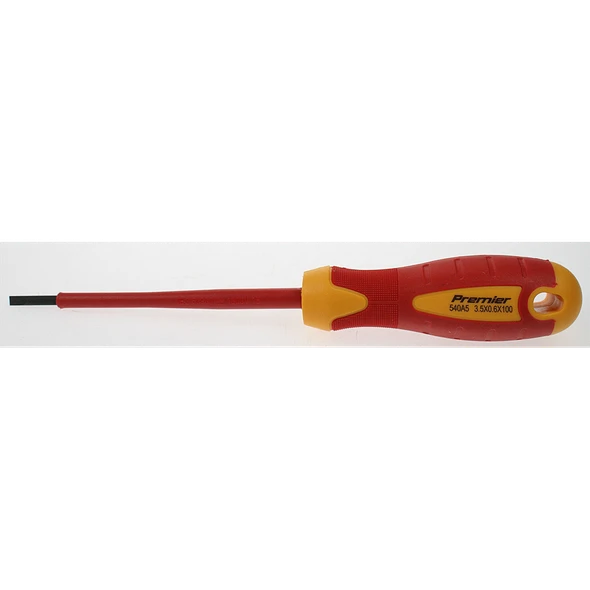 Sealey Vde slotted screwdriver (sl3.5x100mm)