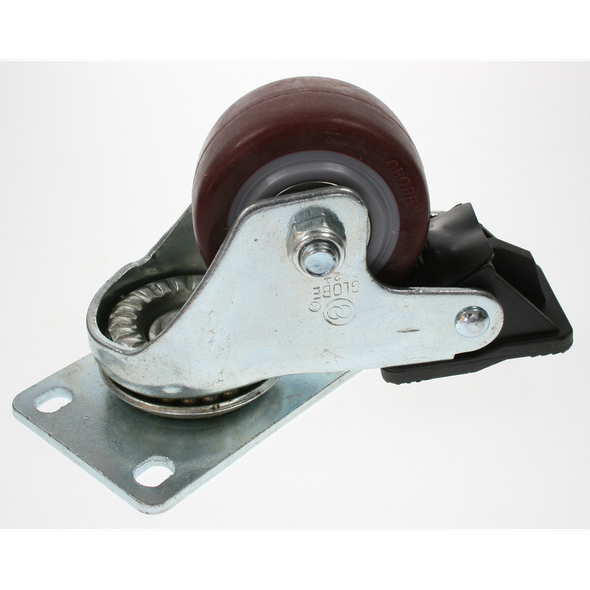Sealey Wheel,castor, with brake (65x11x32x96)
