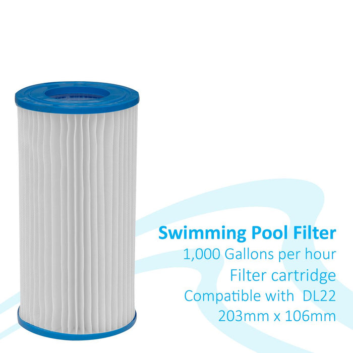 Dellonda Swimming Pool Filter Cartridge DL48