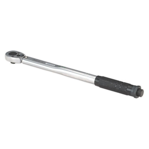 Sealey Torque Wrench Micrometer Style 3/8"Sq Drive 7-112Nm(5-83lb.ft) Calibrated Sealey - Town Tools 