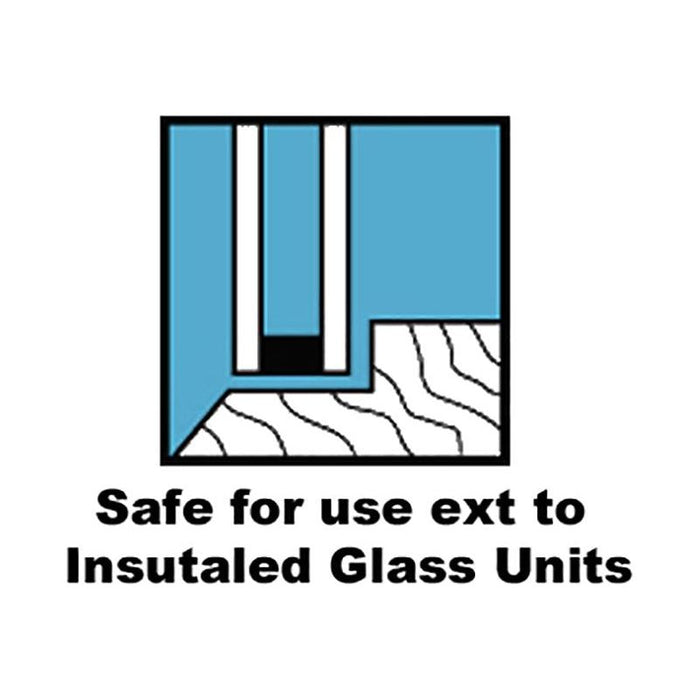 Everbuild Sika Everflex® 450 Builder's Silicone Sealant Clear 300ml Everbuild Sika - Town Tools