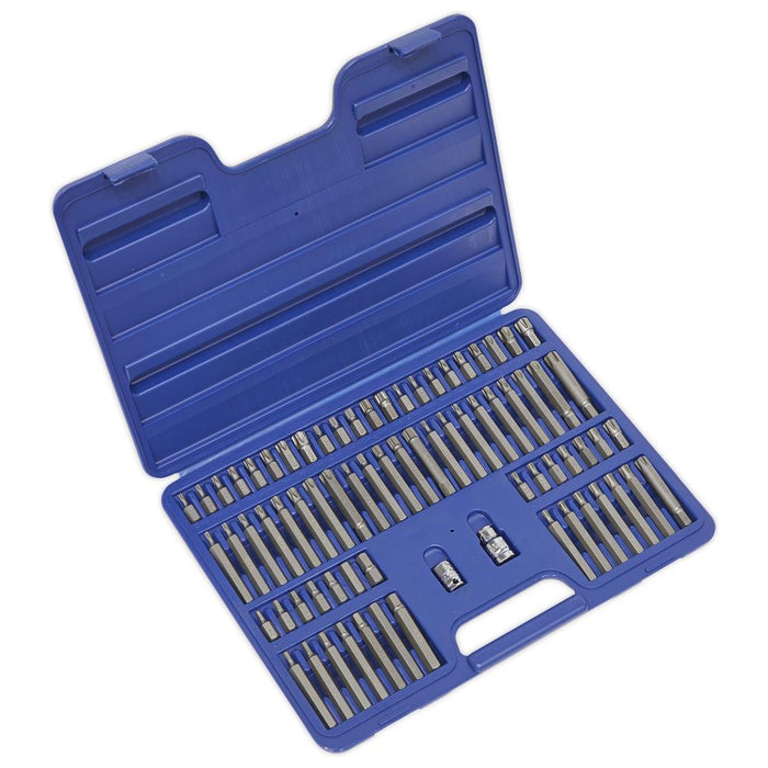 Sealey TRX-Star/Security TRX-Star/Hex/Ribe/Spline Bit Set 74pc 3/8" & 1/2"Sq Dri Sealey - Town Tools 