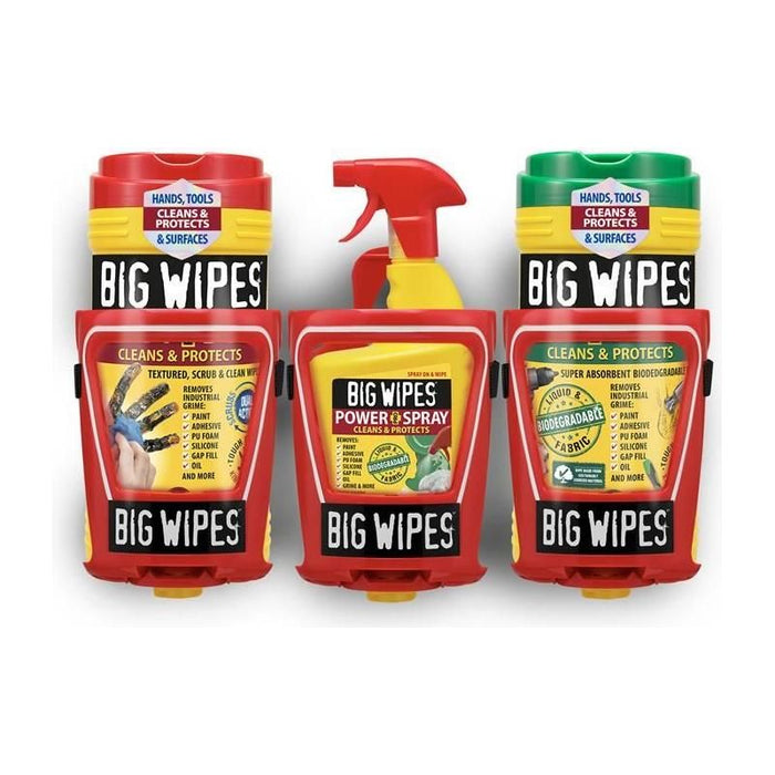 Big Wipes ‘CAGE’ Van/Wall Bracket Big Wipes - Town Tools
