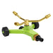 Sealey 3-Arm Brass Sprinkler with Metal Wheeled Base JS2032 Sealey - Town Tools 