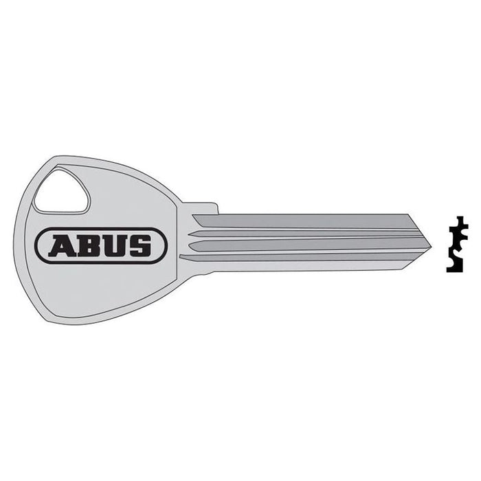 Abus Mechanical 80TI/40+45+50+60 Key Blank 57862 ABUS Mechanical - Town Tools