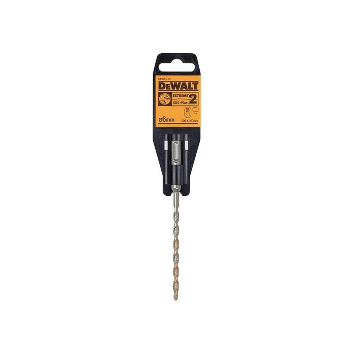 Dewalt Power Tools SDS Plus EXTREME 2® Drill Bit 6 x 160mm DeWALT Power Tools - Town Tools