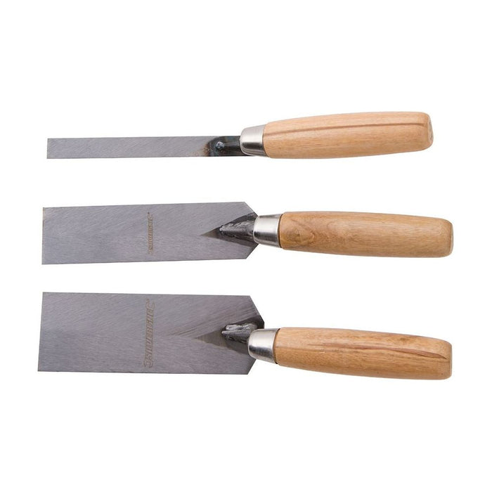 Silverline Margin Trowel Set 3pce 13, 38, 51mm Silverline - Town Tools 