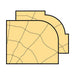 Trend 46/140 x 1/4 TCT Bearing Guided Ovolo & Round Over 9.5mm Radius Trend - Town Tools