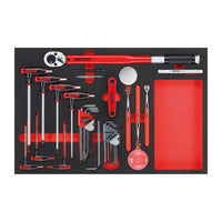 Teng Tools General Tool Set FOAM4X4 17 Pieces