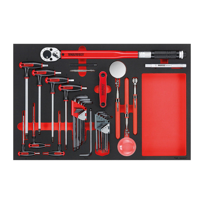 Teng Tools General Tool Set FOAM4X4 17 Pieces Teng Tools - Town Tools 