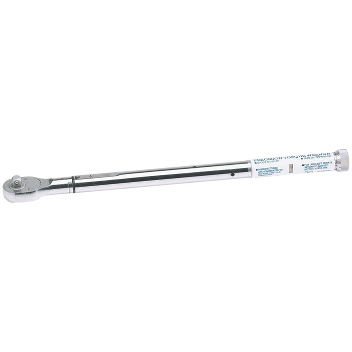 Draper Expert Precision Torque Wrench, 1/2" Sq. Dr., 50 - 180Nm 58139 Draper - Town Tools 