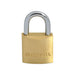 Faithfull Brass Padlock 25mm 3 Keys Faithfull - Town Tools