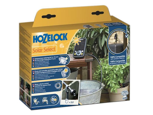 Hozelock Solar Select Irrigation Kit Hozelock - Town Tools