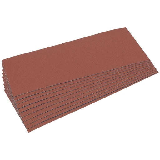 Draper Aluminium Oxide Sanding Sheets, 280 x 115mm, 100 Grit (Pack of 10) 59107 Draper - Town Tools 