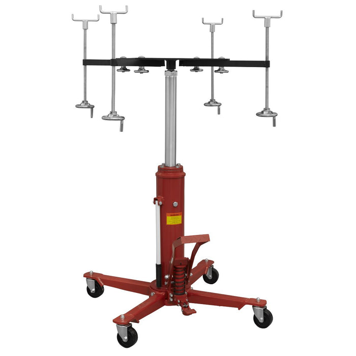 Sealey Subframe Cradle and 800kg Transmission Jack Combo SFC800COMBO Sealey - Town Tools 